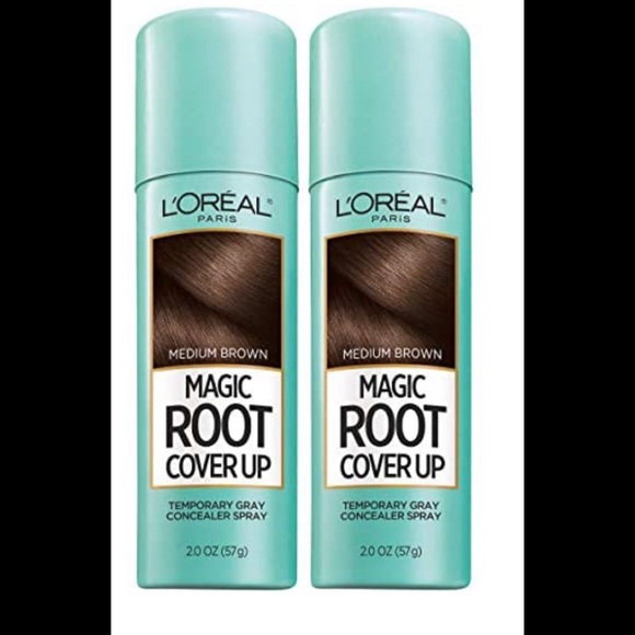 L'Oreal Other - New L’Oréal Magic Root Cover Up Medium Brown 2.0 OZ (57g) BUNDLE OF 2 cans
